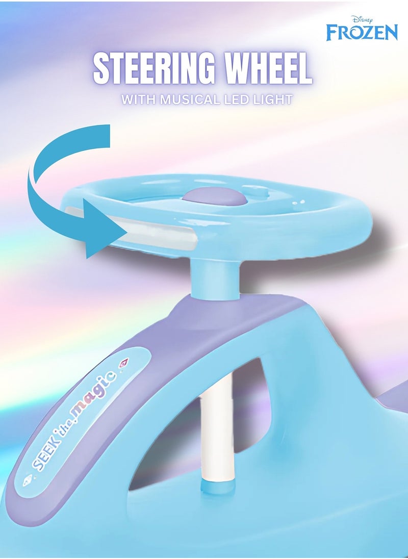 Disney FROZEN - Disney Frozen Plasma Swing Car for Ages 3+ Years (Blue/Pink) - Image 1