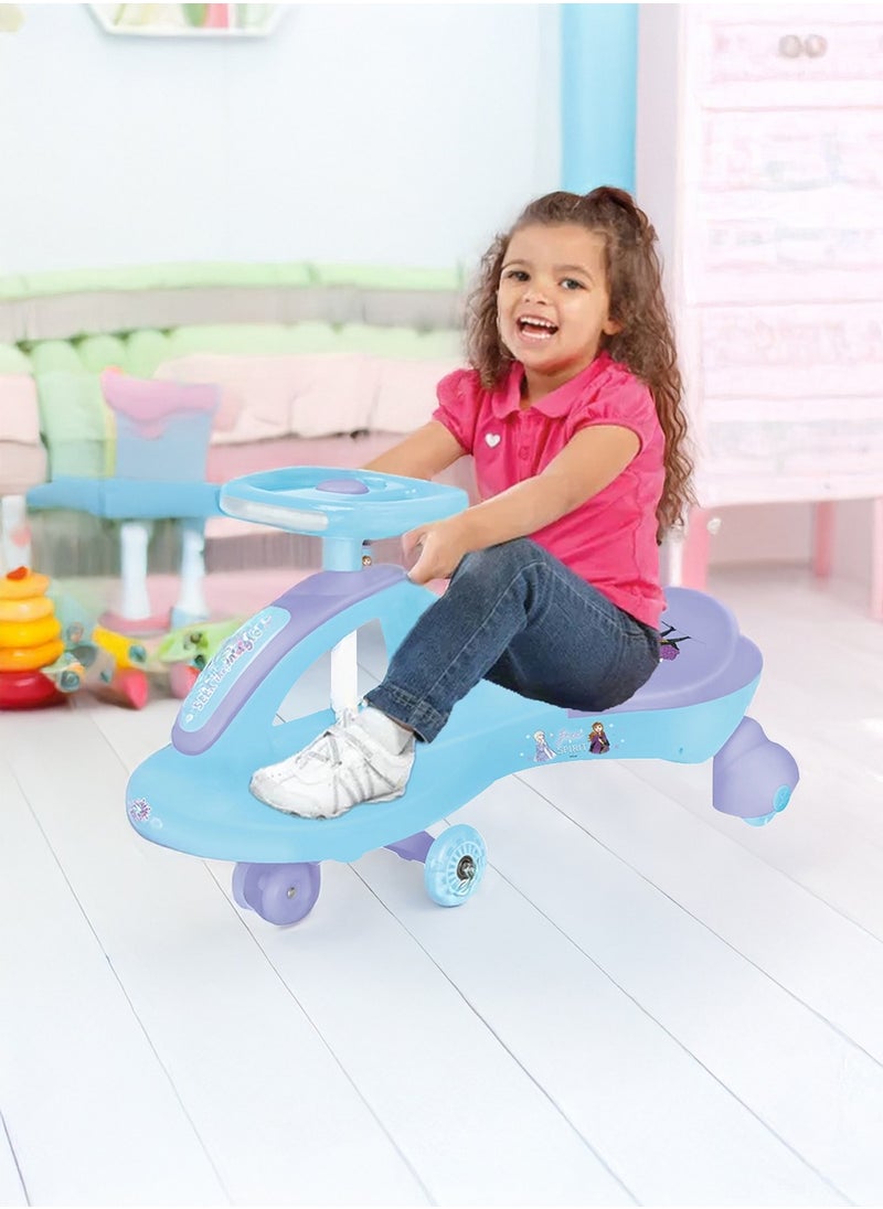 Disney FROZEN - Disney Frozen Plasma Swing Car for Ages 3+ Years (Blue/Pink) - Image 1