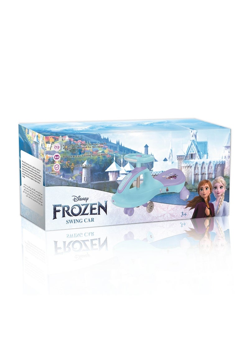 Disney FROZEN - Disney Frozen Plasma Swing Car for Ages 3+ Years (Blue/Pink) - Image 1