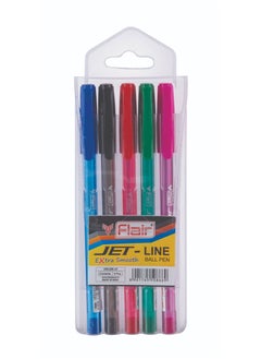 Flair 5 Color Ball Pen Set 