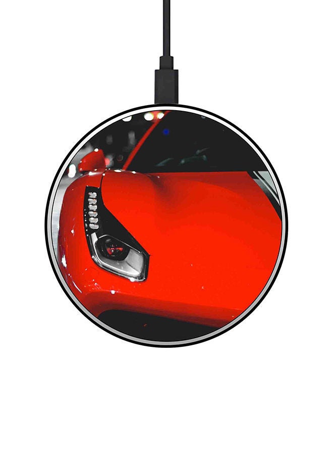 NIBEMINENT 15W Ultra Slim Fast Wireless Charger Multicolour