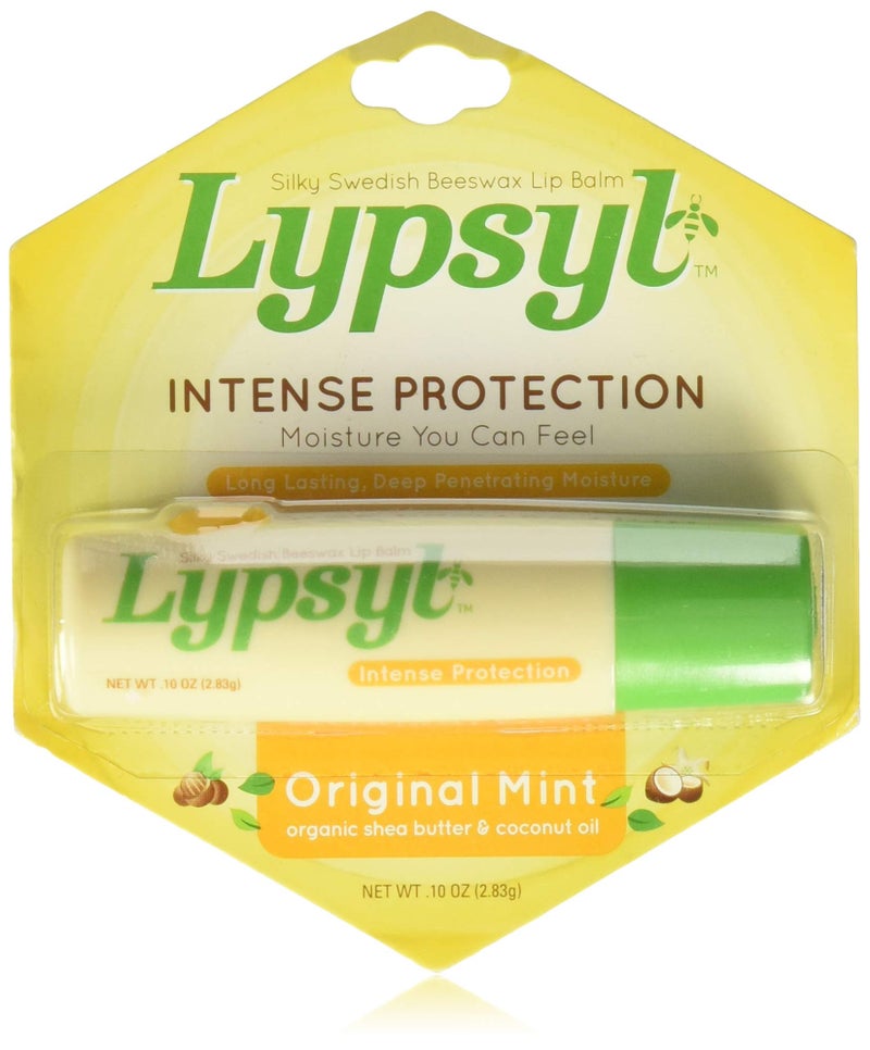 Lypsyl Intense Protection Original Mint, Lip Balm 0.10 oz - Image 4