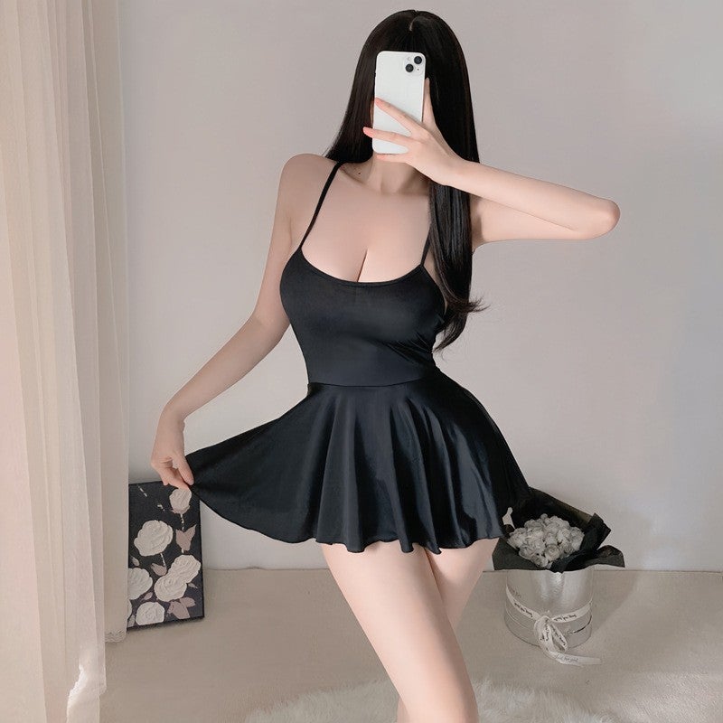 Senye Fairy Lingerie Sweet Sling Nightgown Naughty Cute Little Woman Passionate Backless Temptation System - Image 5