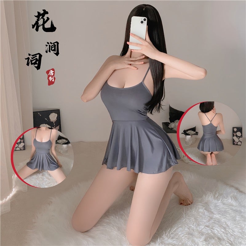 Senye Fairy Lingerie Sweet Sling Nightgown Naughty Cute Little Woman Passionate Backless Temptation System - Image 4