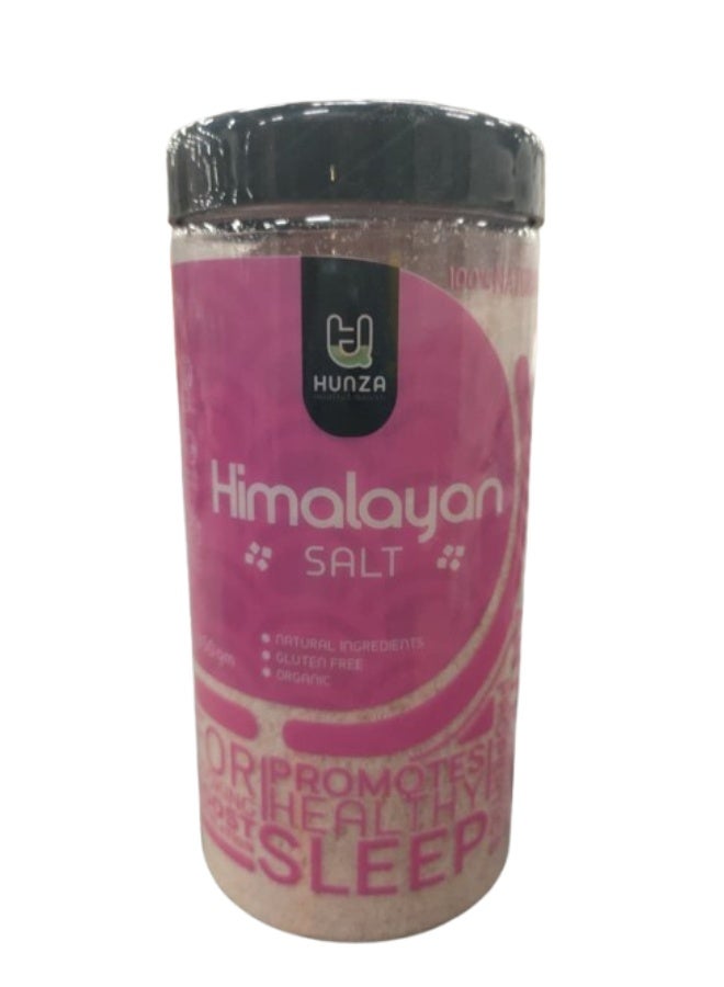 ملح الهيمالايا الوردي الطبيعي | 650 جم من هونزا