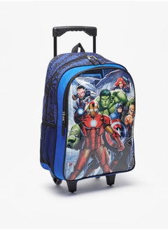 MARVEL Avengers Print 4-Piece Trolley Backpack Set - 41x31x13 cm  - Image 3