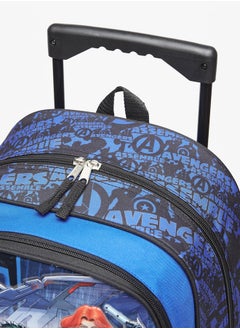 MARVEL Avengers Print 4-Piece Trolley Backpack Set - 41x31x13 cm  - Image 4
