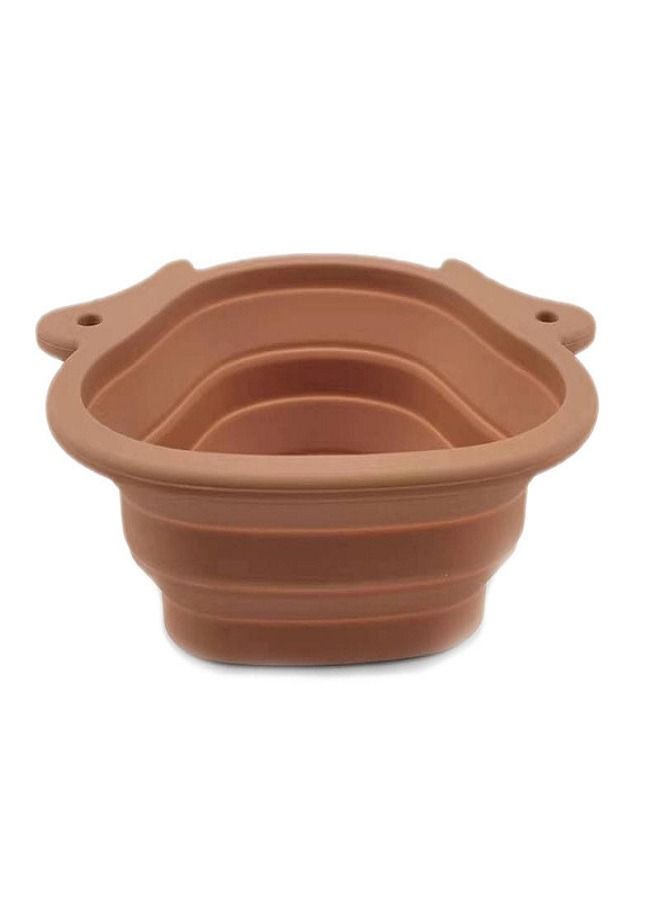 اوعية طعام للكلاب قابلة للطي للسفر، وعاء ماء محمول للكلاب والقطط والحيوانات الاليفة قابل للطي للسفر والتخييم والمشي - Image 1