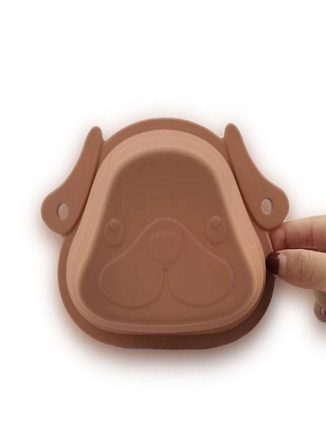 اوعية طعام للكلاب قابلة للطي للسفر، وعاء ماء محمول للكلاب والقطط والحيوانات الاليفة قابل للطي للسفر والتخييم والمشي - Image 2