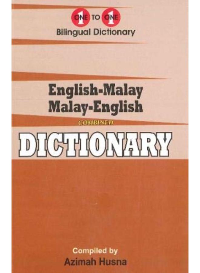 English-Malay & Malay-English One-to-One Dictionary (exam-suitable)