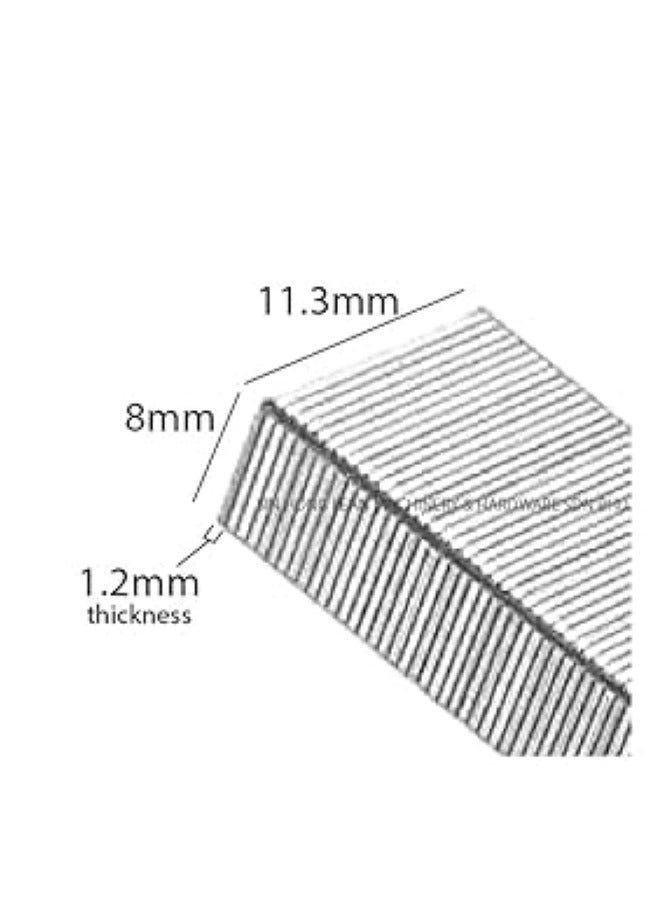 TOTAL Staples Pins 8 MM 1000 Pcs - Image 3