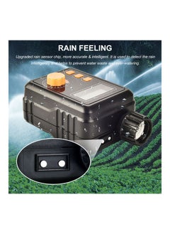 NIBEMINENT Electronic Automatic Irrigation Timer With Large LCD Screen Black  - Image 3
