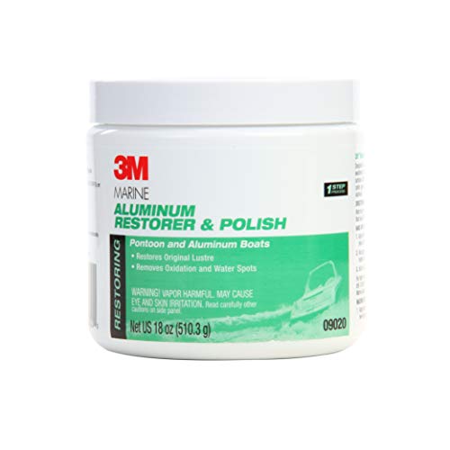 3M Marine Aluminum Restorer and Polish, 09020, 18 oz, for Marine Detailing, Remove Heavy Oxidation and Chalking, 1 Tube - Image 1
