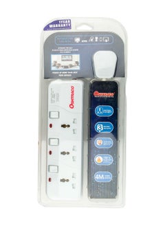 OSHTRACO Oshtraco 3 Way Universal Extension Socket 4M  - Image 1