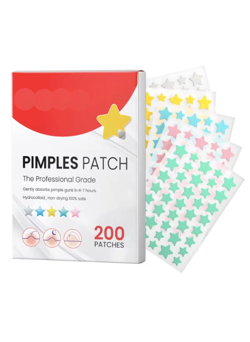 Okian - Okian Pimple Patch Hydrocolloid Acne Patch Treatment for Covering Zits 200 Count - Image 1