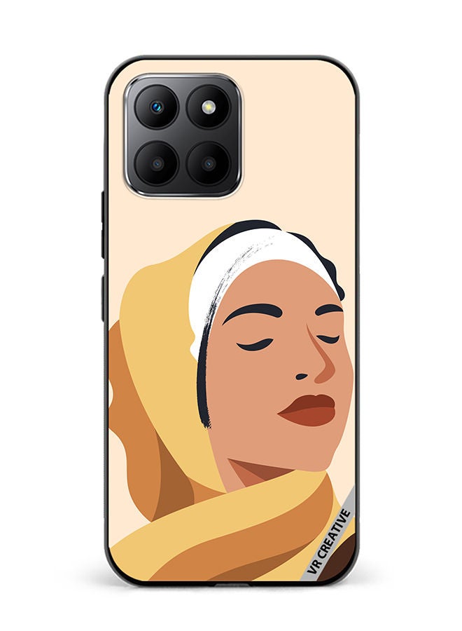 VR CREATIVE Protective Case Cover For Honor 70 Lite Cartoon Woman Shape Design Multicolour - Image 1