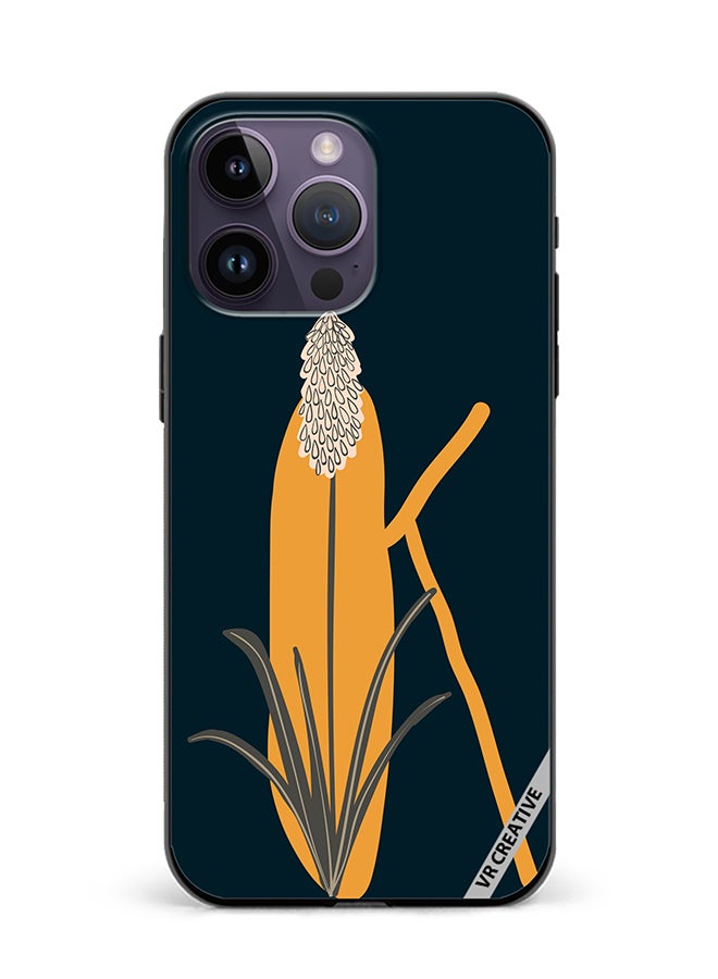 VR CREATIVE Protective Case Cover For Apple iPhone 15 Pro Alphabet K Design Multicolour - Image 1