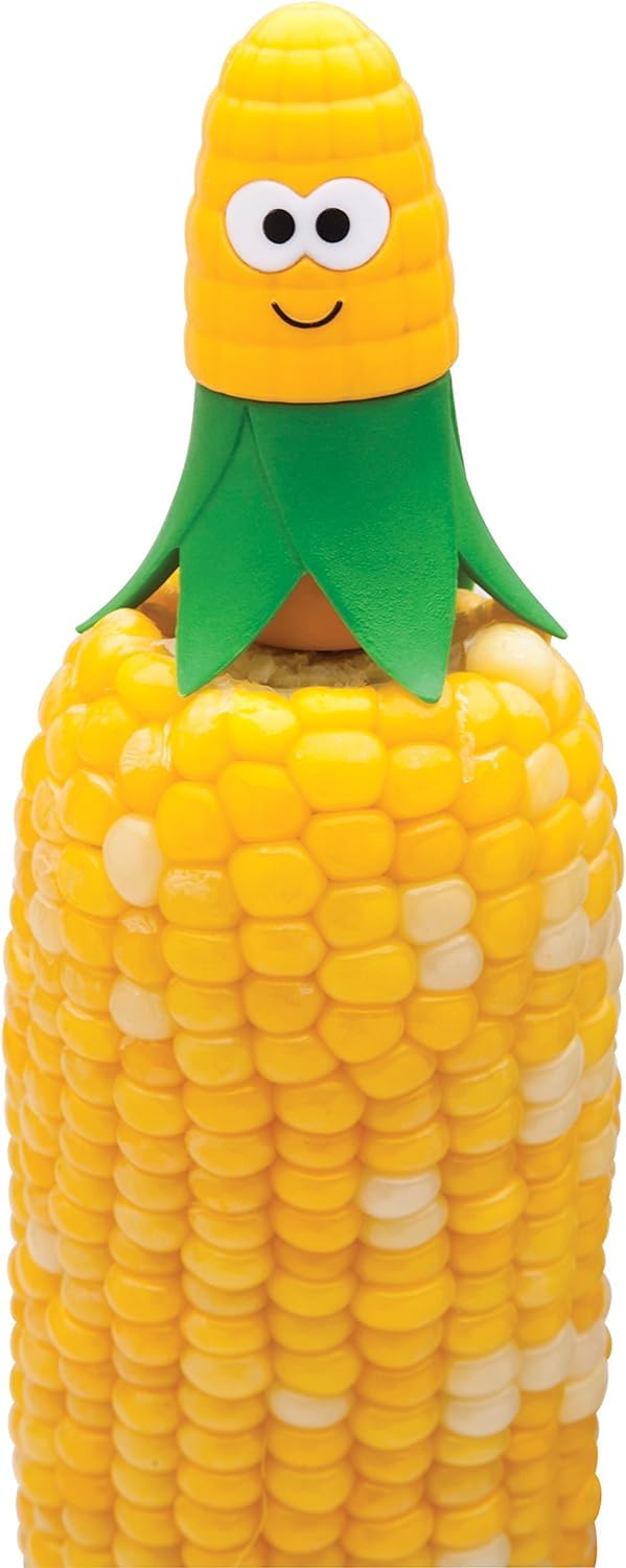 جوا Msc International Joie Corn Star المتشابكة على كوز حاملي الذرة 2 أزواج (4 قطع ذرة) أصفر - Image 3