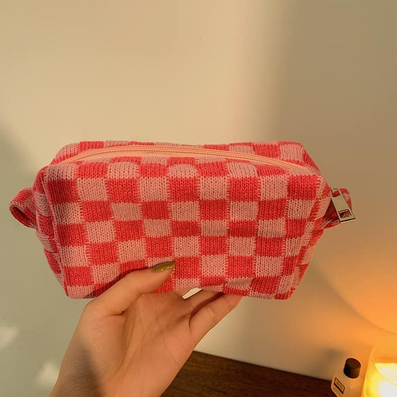 XPONNI Small Cosmetic Bag Cute Makeup Bag Y2k Accessories Aesthetic Make Up Bag Y2k Purse Cosmetic Bag for Purse - Image 4