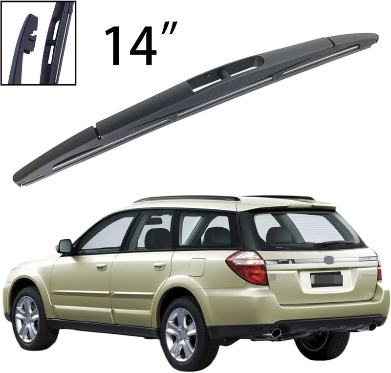 Yurefax 14" Rear Windshield Wiper Blade for Subaru Outback MK3 - Image 4