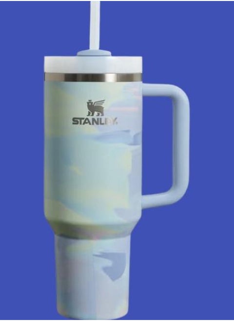 Quencher H2.0 Flowstate Mug 40Oz – Stainless Steel, Vacuum Insulated, With Lid & Straw – Keeps Drinks Hot Or Cold For Hours – Leakproof, Durable, And Portable Travel Mug