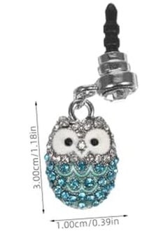 Diamonds Dust Plug Owl Earphone Jack Anti Mobile Phone Accessories Blue - pzsku/ZD5096C117CF66158FDEFZ/45/_/1733136201/b5f38e74-80ec-4ea5-a799-99c446f707a0