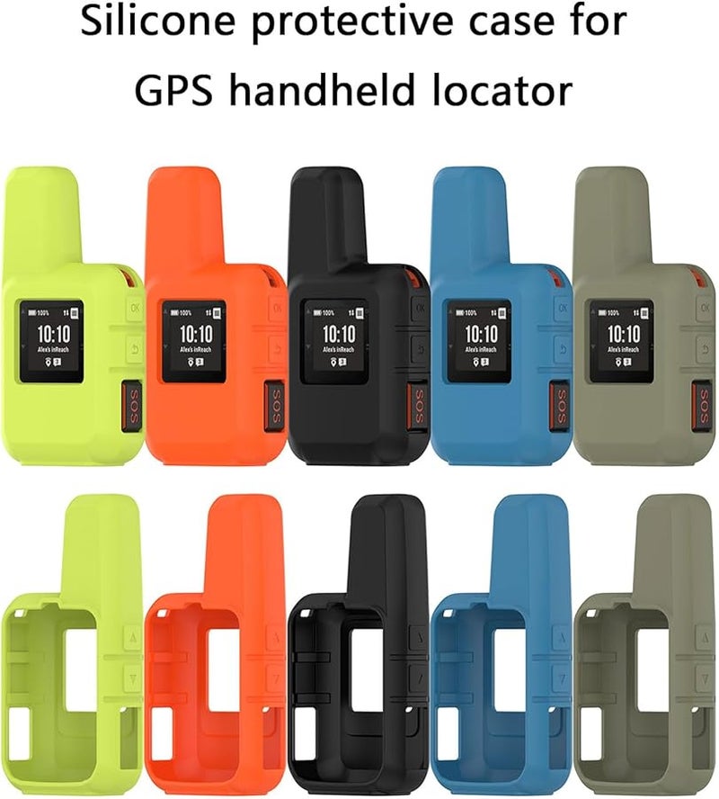 Shock Proof Soft Protective Case For Inreach 2 Outdoor Navigation Device Color Black - Image 3