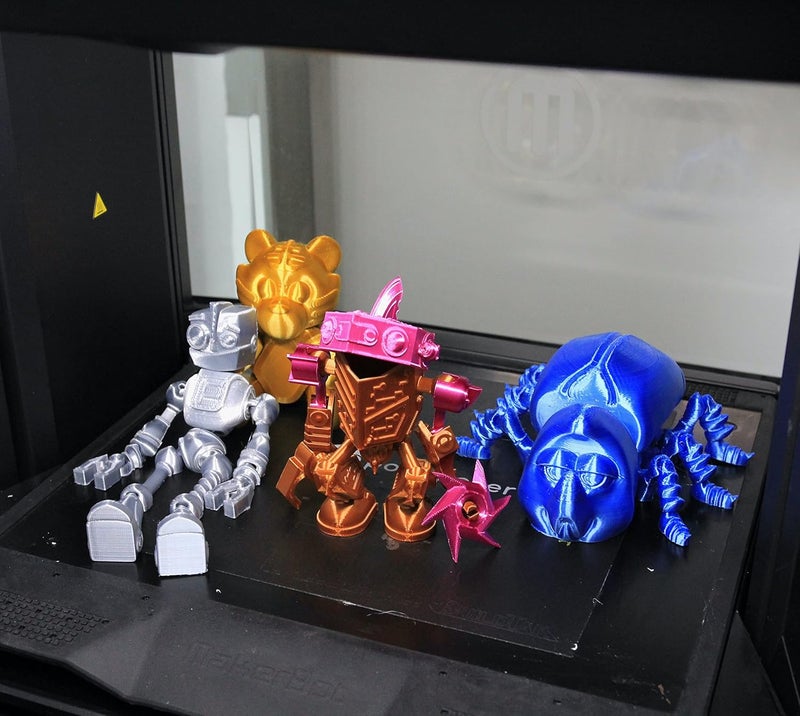 polymaker خيوط PLA حريرية 1.75 مم، فضي لامع لطابعة ثلاثية الأبعاد 1 كجم - PolyLite 1.75 مم - Image 3
