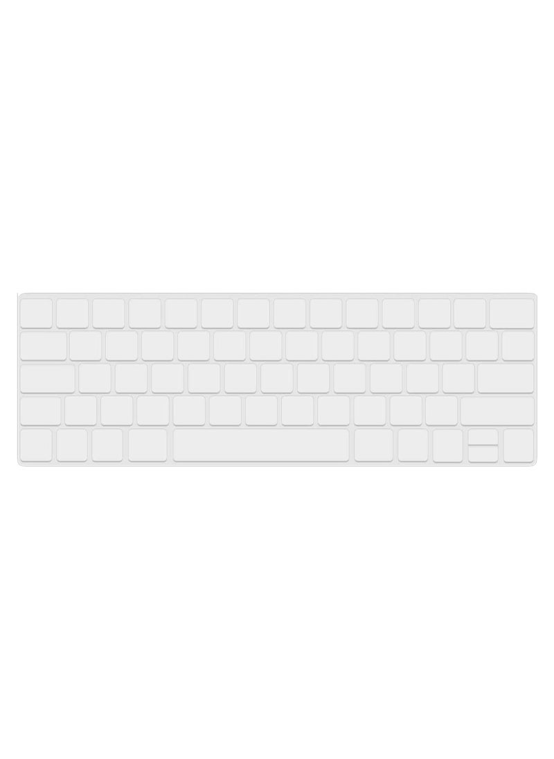 AMM US Layout Keyboard Cover Skin for Apple MacBook Pro with Touch Bar 13/15-Inch Model A2159/A1706/A1989/A1707/A1990 Release in 2019/2018/2017/2016 Clear  - Image 3