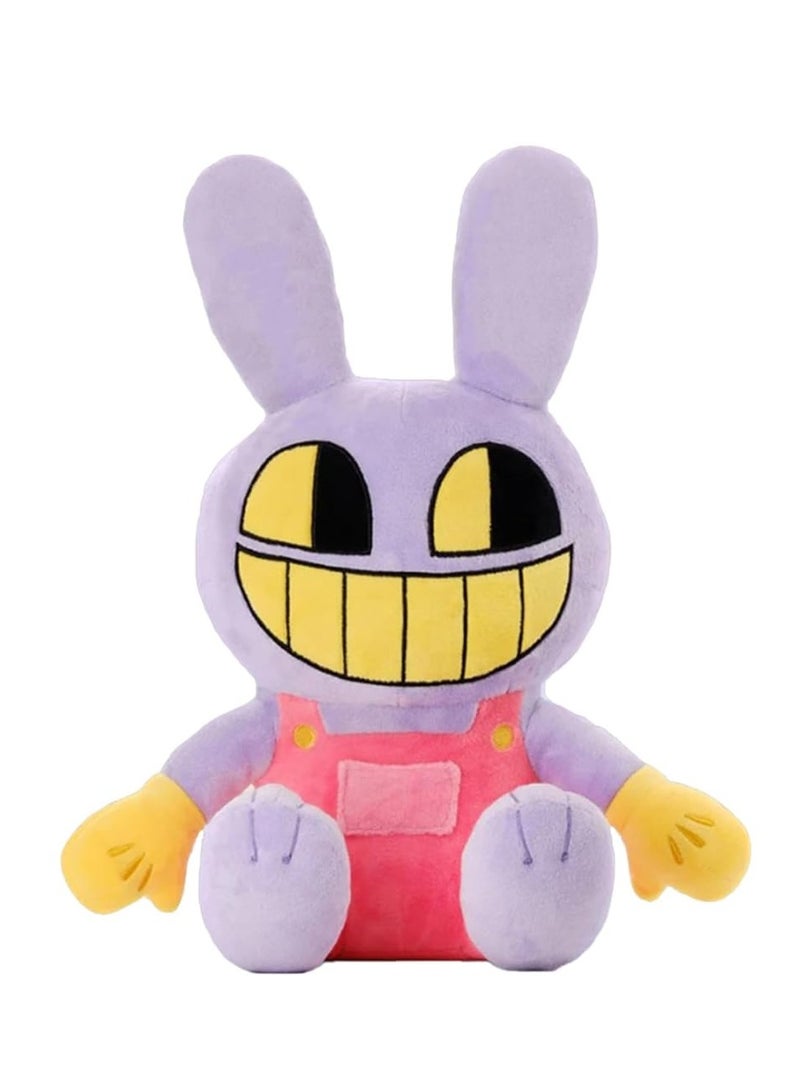 Magical Digital Circus Merchandise - Super Cute Clown Adorable Bunny Plush Toy 35cm Giggly Bunny - Unique Circus-Style Gift - Image 1