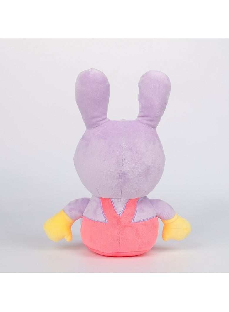 Magical Digital Circus Merchandise - Super Cute Clown Adorable Bunny Plush Toy 35cm Giggly Bunny - Unique Circus-Style Gift - Image 3