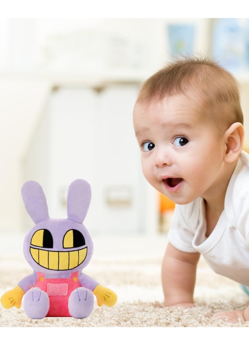 Magical Digital Circus Merchandise - Super Cute Clown Adorable Bunny Plush Toy 35cm Giggly Bunny - Unique Circus-Style Gift - Image 4