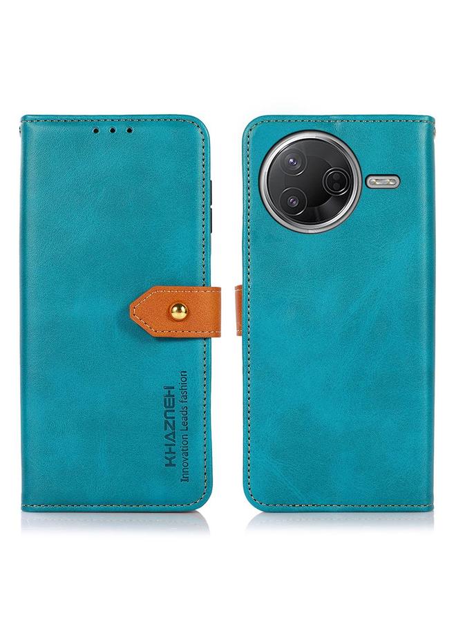 The Bros Case For Xiaomi Poco F7 Pro / F7 Ultra Global KHAZNEH Cowhide Texture Flip Leather Phone Case