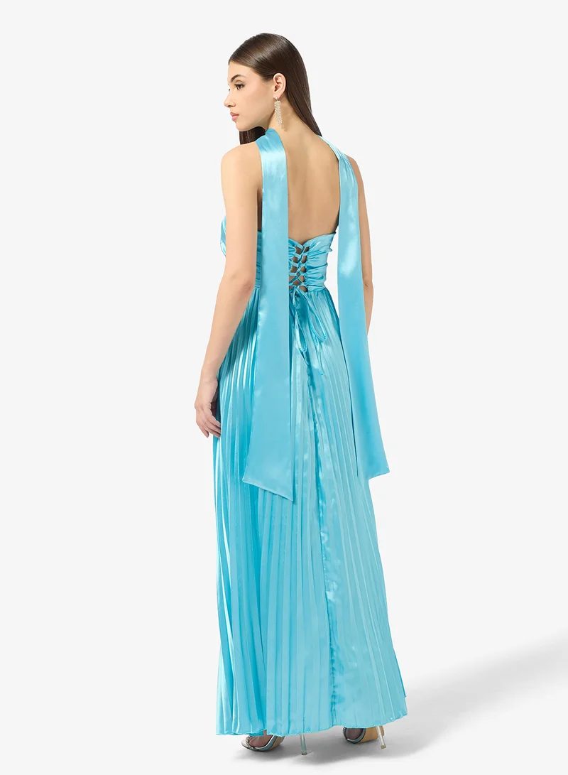 ايلا Bandeau Pleated Dress
