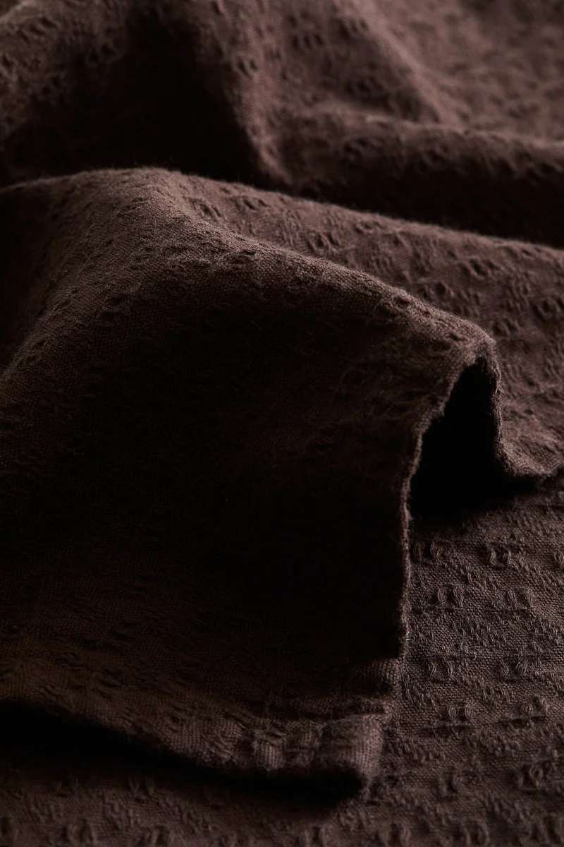 اتش اند ام منشفة مطبخ من نسيج الجاكار - عبوة من قطعتين