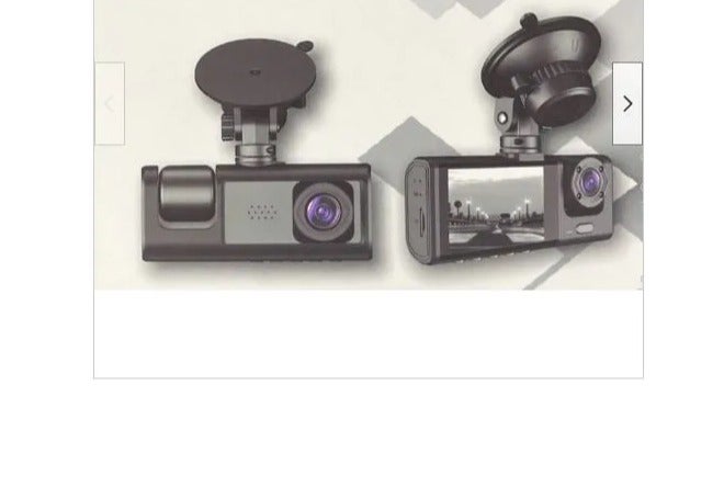 Dual Channel Car Dash Camera with Front & Rear Recording, 170° Wide-Angle Lens, Full HD 1080P Front & 720P Rear Video, Loop Recording, Built-In Microphone, MOV Video Format - Image 2