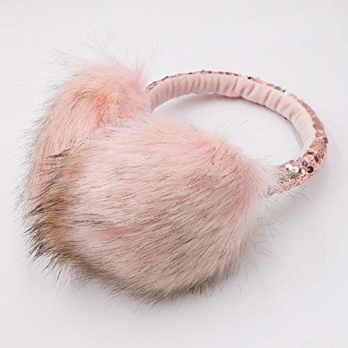 BUTITNOW Women's Winter Warm Fluffy Ear Muffs Cute Faux Fur Earmuff for Girls Mom Daughter Outdoor Ear Warmers - Image 3