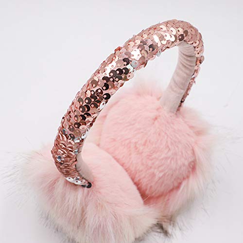 BUTITNOW Women's Winter Warm Fluffy Ear Muffs Cute Faux Fur Earmuff for Girls Mom Daughter Outdoor Ear Warmers - Image 5