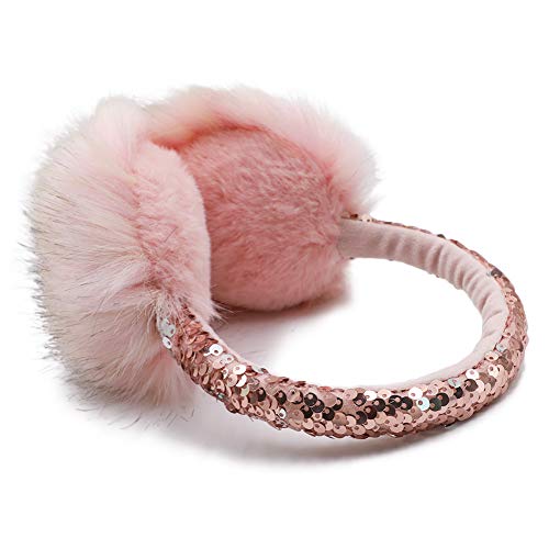 BUTITNOW Women's Winter Warm Fluffy Ear Muffs Cute Faux Fur Earmuff for Girls Mom Daughter Outdoor Ear Warmers - Image 4