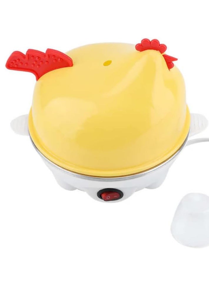 Electric Egg Boiler Cooker White/Yellow  - Image 4