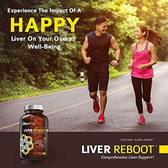 OmniBiotics Liver Cleanse Detox & Repair Supplement – Milk Thistle, Dandelion Root, Alpha Lipoic Acid, Artichoke Extract, Schisandra, Silymarin – 60 Vegan Capsules - Image 5