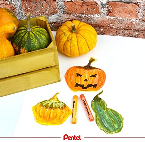 Pentel بنتل 25 لون من الطباشير الزيتي الباستيل PHN-25 - Image 3