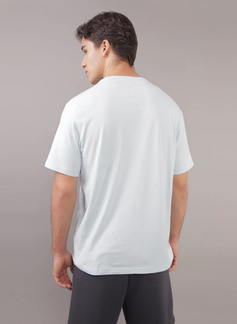 American Eagle Logo Graphic Crew Neck T-Shirt