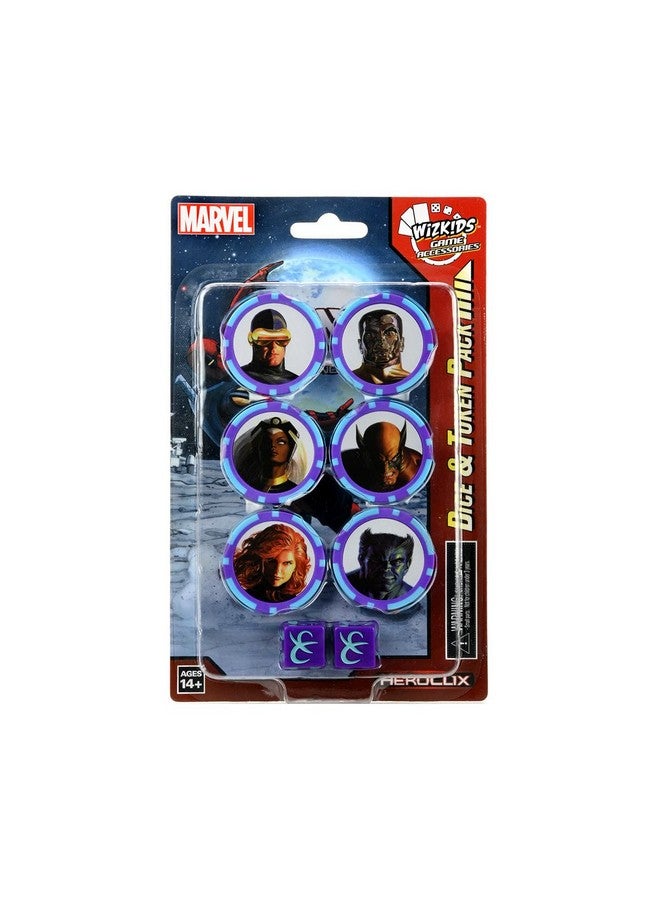 WiZKiDS Marvel HeroClix: X-Men Rise and Fall Dice and Token Pack