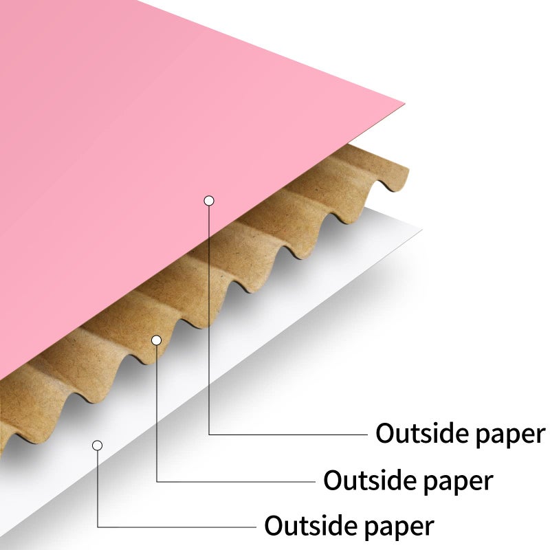 Spakon 50 Packs Shipping Boxes Cardboard Corrugated Mailer Boxes 6 x 4 x 1.6 Inches Packaging Boxes for Small Business Small Box Cardboard Carton Box Cute Box Mailers for Packaging Product (Pink) - Image 3