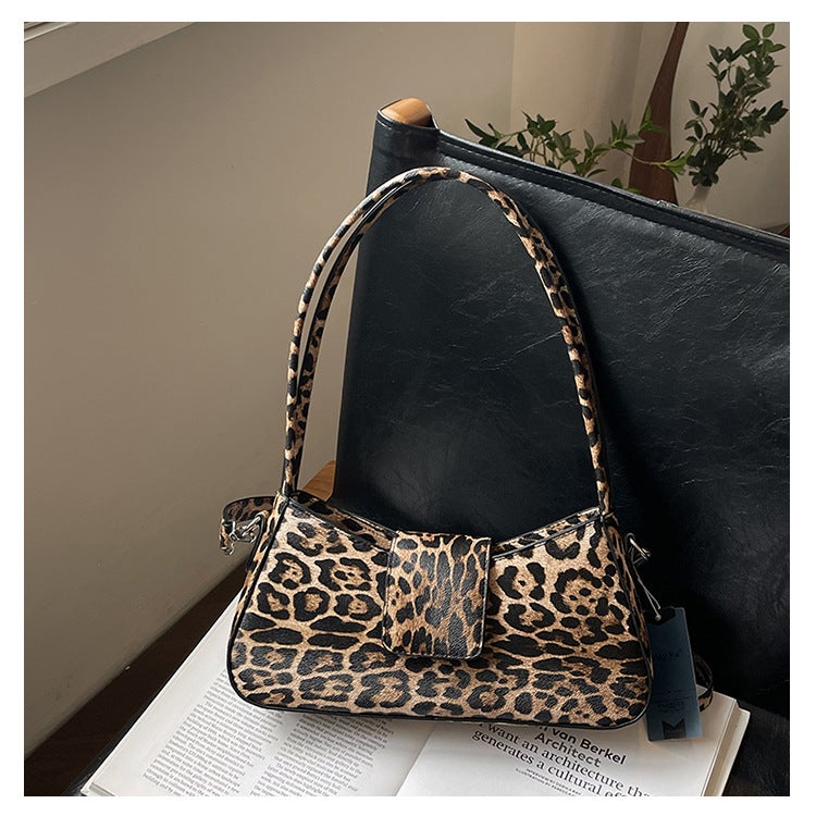 Women'S Bags, New Bags, Internet Celebrity Street Shooting Armpit Bags, Leopard Print Bags, 2024 Popular Bags, Cross-Body Bags - Image 2