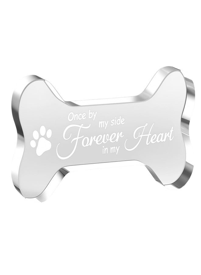 Heran Pet Memorial Ornament Remembrance Gifts, Bone Shape Decor Ornament for Dog Lovers Pet Owners Friends Coworker Neighbor, Ideal Present for Birthdays Anniversaries Valentine’s Day Christmas - Image 1