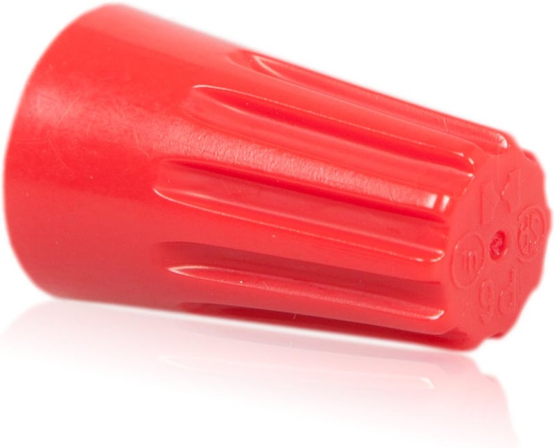 Maxxima Red Electrical Wire Connector Screw Terminal - 250 Pack, Cone Shaped, UL Listed and ROHS Compliant, Ideal for Electrical Projects and Home Lighting Needs - Image 2