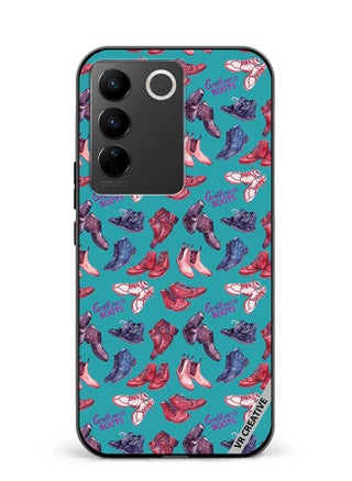 Protective Case Cover For Vivo V27e Modern Gentlemen's Boots Collection Design Multicolour - pzsku/ZD50A844C9BABA4DB2C79Z/45/_/1685809007/a1c6e883-7634-454c-ba2d-d80dc002539c