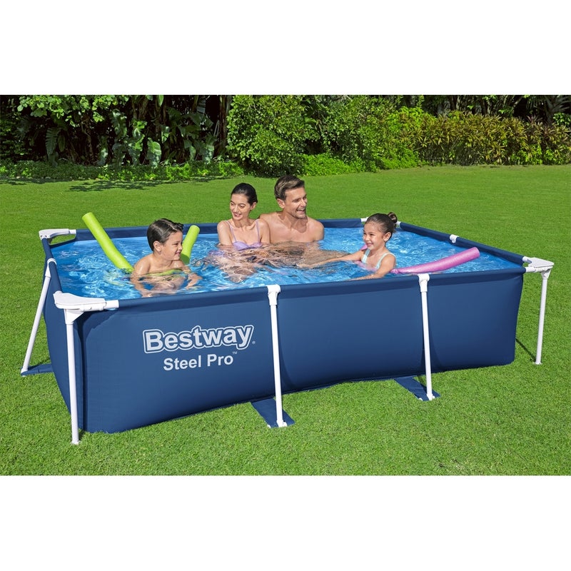 Bestway - Steel Pro Rectangular Frame Pool 259 x 170 x 61 cm 2300 L - 56403 - Image 5